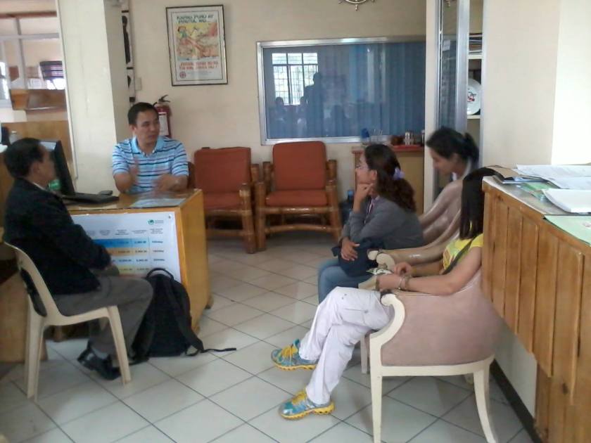 Red Cross-Benguet Chapter Officials with TCC Team