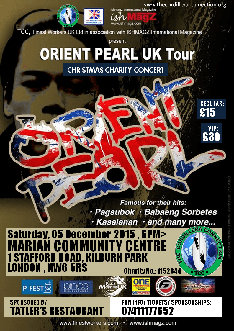 ORIENT PEARL LONDON CHRISTMAS CHARITY CONCERT