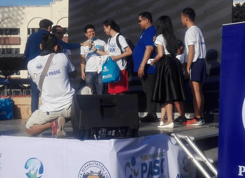 Puso Para Sa Ilog Pasig Run last November 3